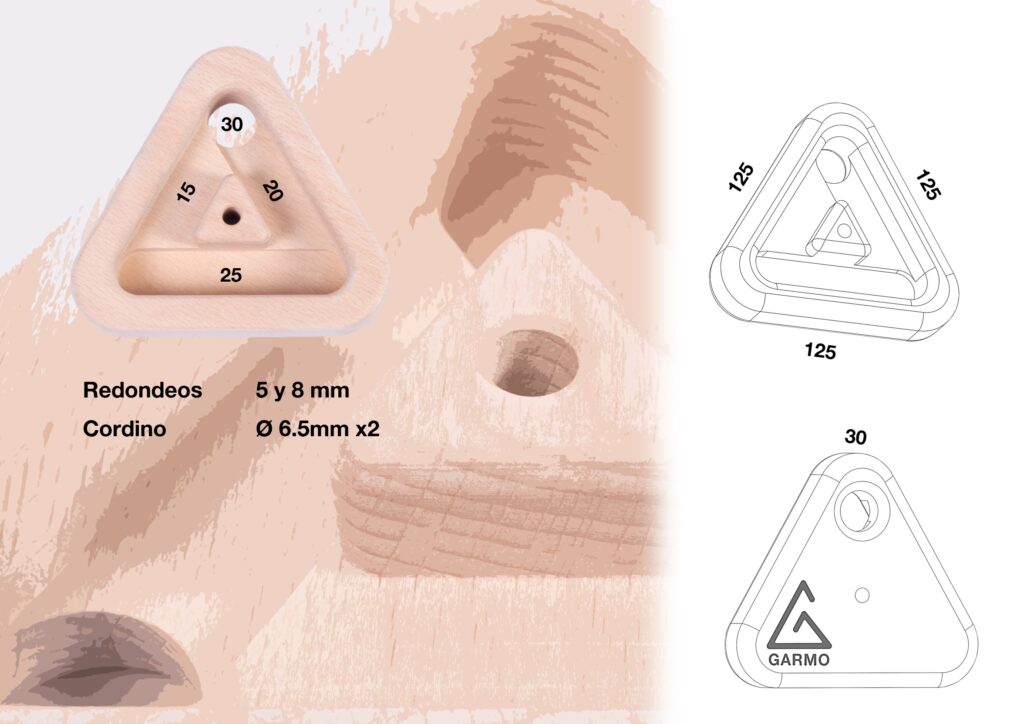 Medidas hangboard vignemale